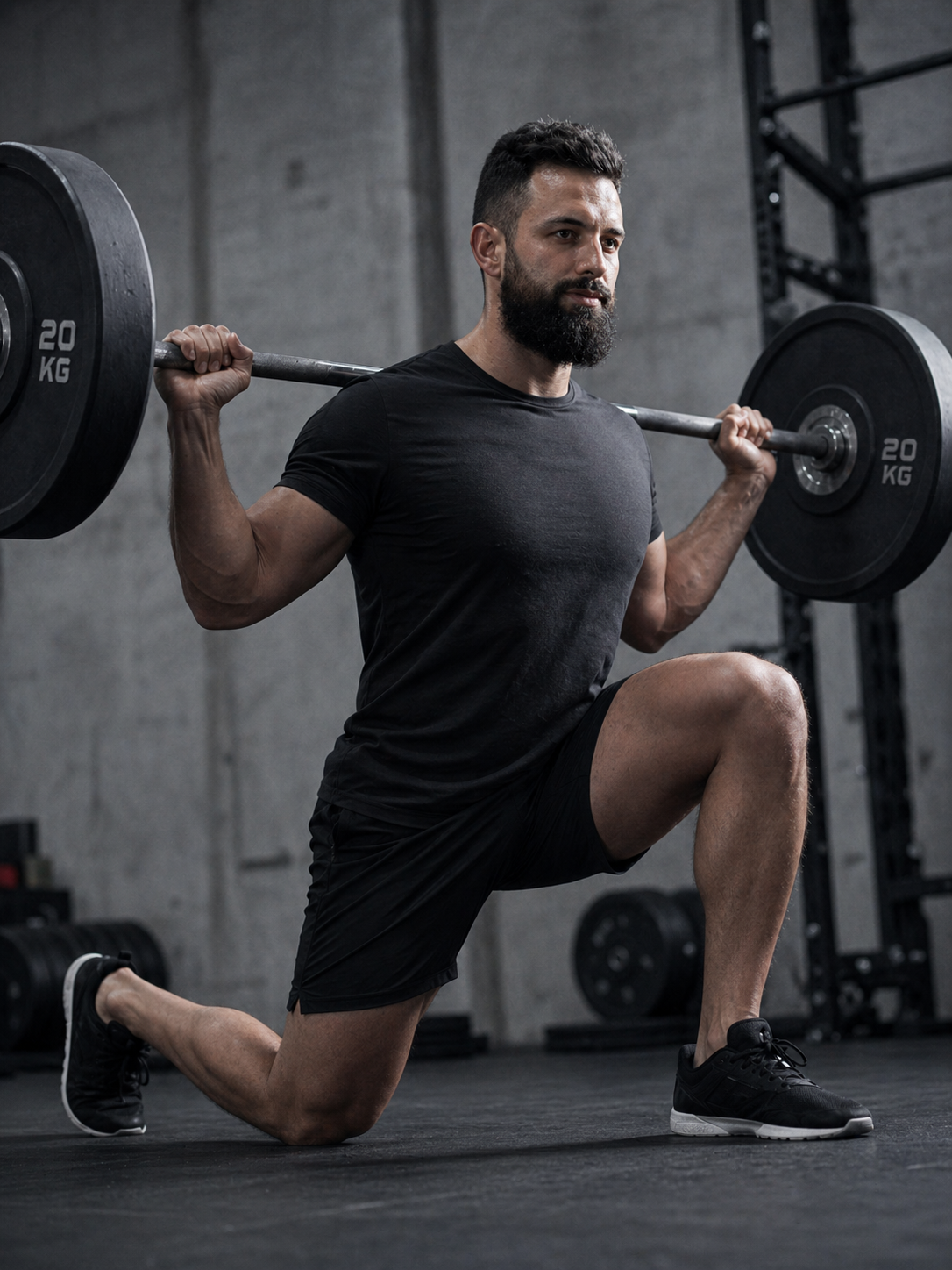 Dr. Gustavo Paroschi treinando musculação